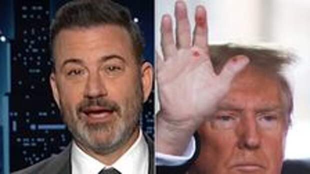 Jimmy Kimmel Has His Own Theory About Trump’s Icky Red Hand