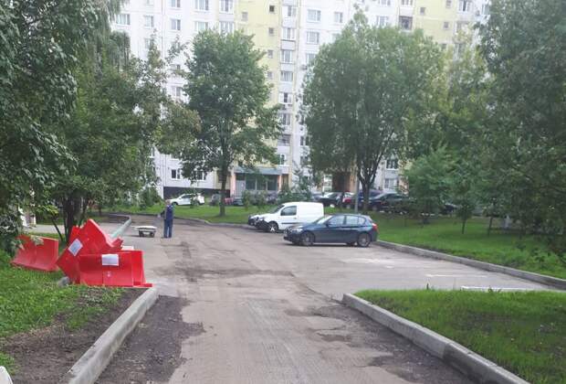 Зона отдыха во дворе на Абрамцевской появится в августе Фото предоставлено управой