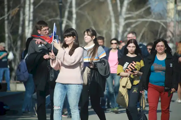 Как в Барнауле прошел патриотический концерт «Zа Россию»