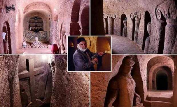 Подземный храм мастера из Армении.