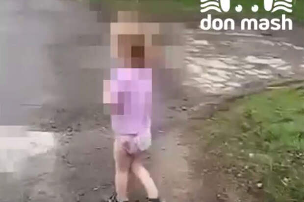 Mash: в Ростовской области двое раздетых детей бродили по улицам поселка