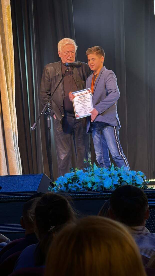 На фестивале «Сибирский характер» вручили приз московскому школьнику.