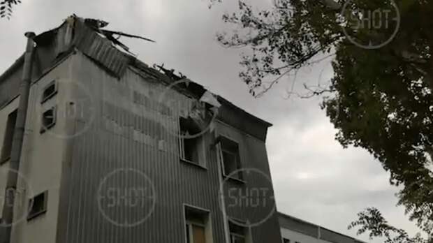 Опубликовано видео из больницы Донецка, пострадавшей после обстрела ВС Украины