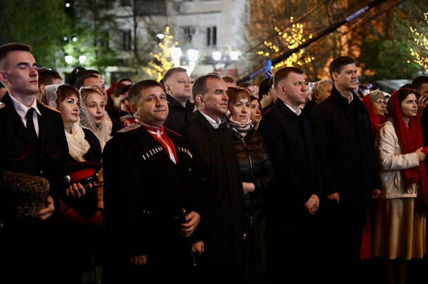 Губернатор Кубани Вениамин Кондратьев поздравил верующих с праздником светлой Пасхи