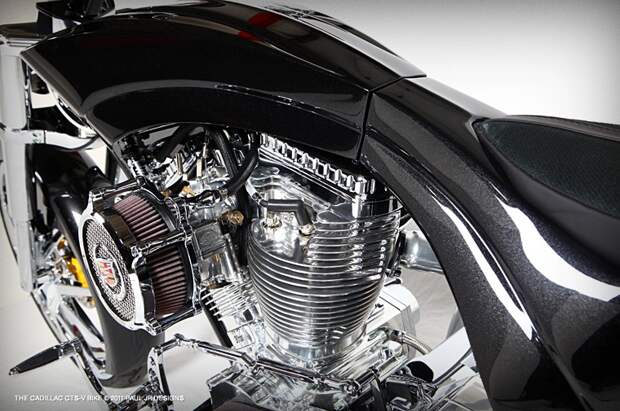 Кастом-байк Cadillac от Пола Тотула Младшего