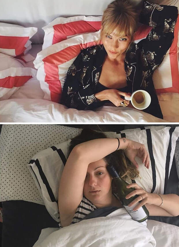 Ее задолбали гламурные фотки звезд - и она ответила за всех нас!