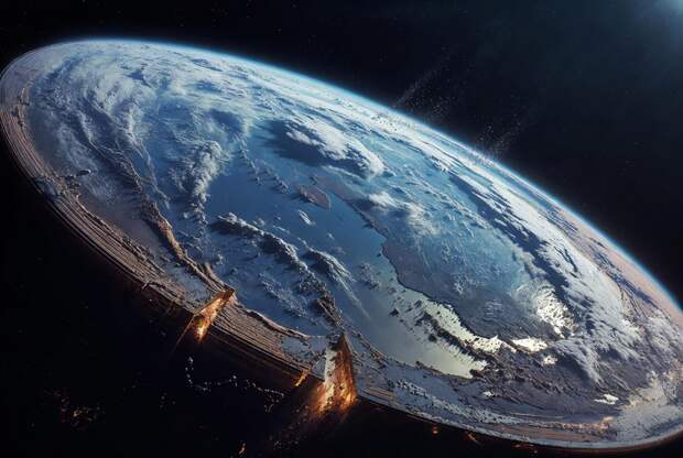Плоская Земля не прошла проверку физикой из-за риска уничтожения гравитацией