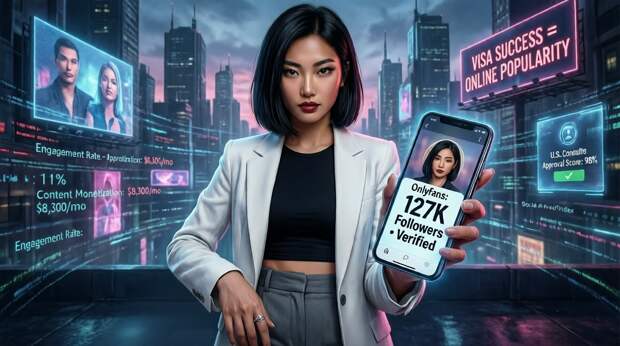 Успех получения американской визы прямо зависит от успеха на OnlyFans