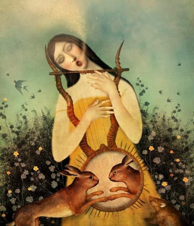 Когда она пела громко. Автор: Marta Orlowska.