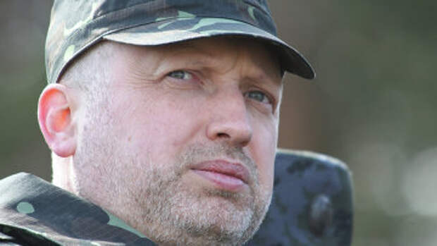 Турчинов отверг перемирие с ополчением юго-востока Украины