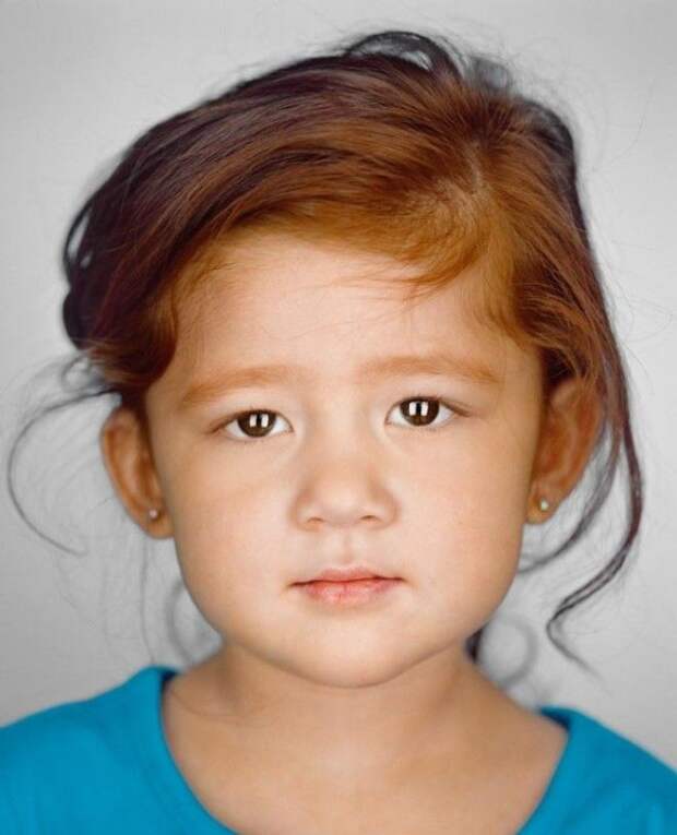 Яркие представители смешанной расы в фотографиях Мартина Шоллера martin schoeller changing face of america