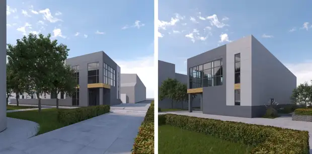 Офисник в стиле минимализм построят рядом с Китайским рынком в Барнауле