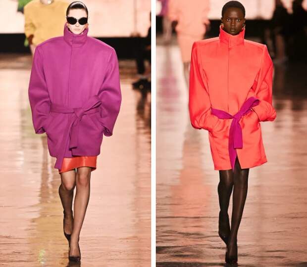 в моду возвращаются мегаяркие цвета