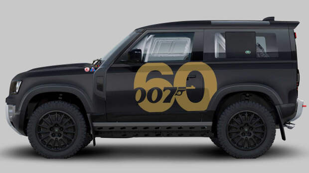 Land Rover Defender Ралли Джеймс Бонд