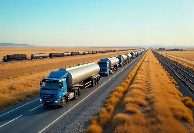 Нефтепродукты в I квартале составили 72,6% импорта Монголии из России