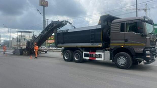 Ремонт дороги / Фото: Telegram-канал администрации