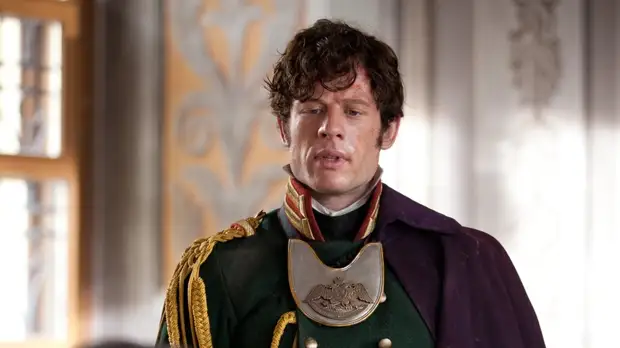 Джеймс Нортон рассказал, как готовился к роли Андрея Болконского в сериале «Война и мир»