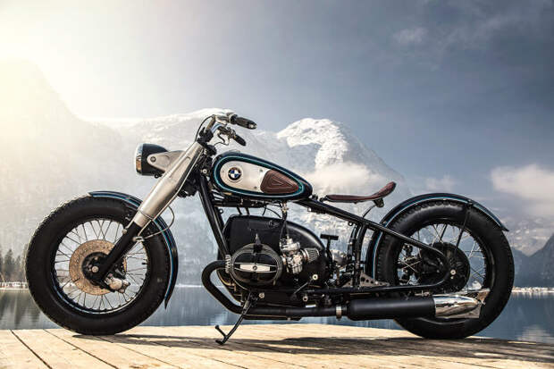 BMW R50/3 1956 года, из которого сделали стильный боббер. | Фото: beautifullife.info.