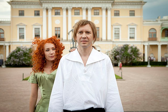 Чулпан Хаматова и Евгений Миронов в фильме "Синдром Петрушки"