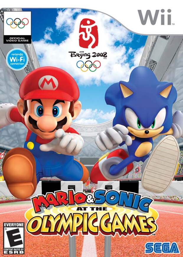 Игра Mario & Sonic для Wii Игровые приставки, игры, ностальгия