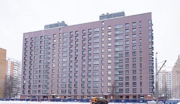 Новостройку для проекта «Московские кварталы» возвели в районе Южное Медведково