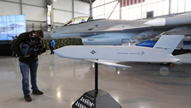 Крылатая ракета производства американской компании Lockheed Martin. Архивное фото Крылатая ракета производства американской компании Lockheed Martin. Архивное фото