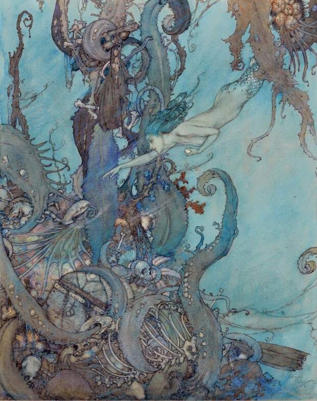 1911_Русалочка (The Little Mermaid)_30.8 х 25.2_бумага, карандаш, акварель, перо и тушь_Частное собрание.jpg 1911_Русалочка (The Little Mermaid)_30.8 х 25.2_бумага, карандаш, акварель, перо и тушь_Частное собрание.jpg