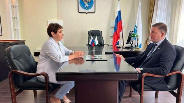Турчак провел первую встречу в должности врио главы Республики Алтай