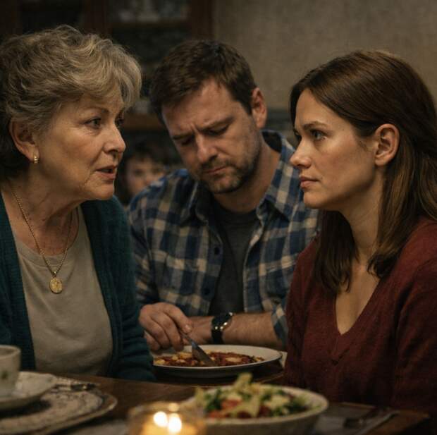 — Я доверила тебе своего мальчика, а ты выставила его на посмешище, — холодно бросила мать мужа невестке.