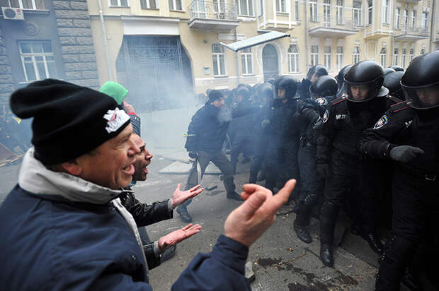 UKRAINE EU PROTESTS