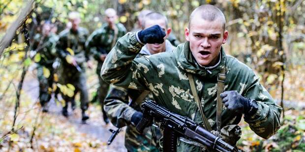 Армия России, марш-бросок. Источник изображения: 