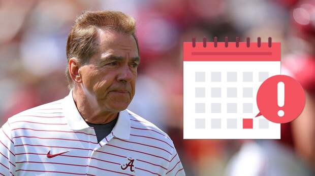 Nick Saban Southeastern Conference SEC Schedule Model 7-1