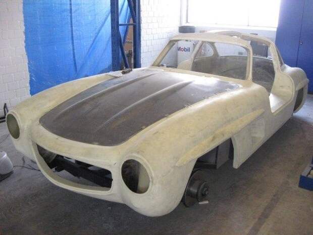 Делаем машину-легенду своими руками. Mercedes 300SL "Gullwing", истории, как сделать, машина, своими руками