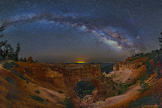 Milky way from Yellowstone Park-06