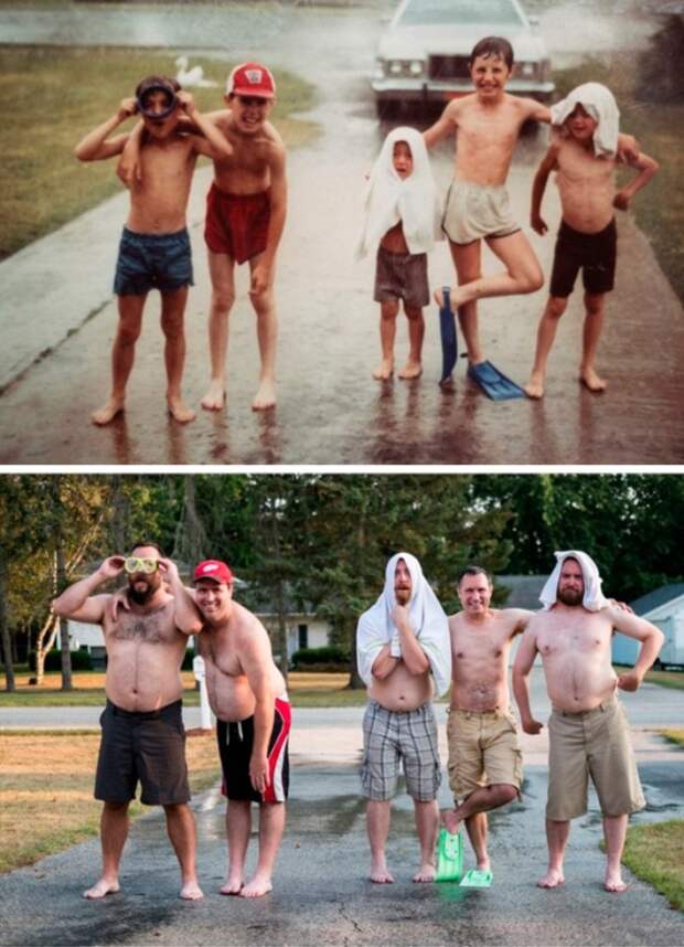 Беспощадность времени на фото