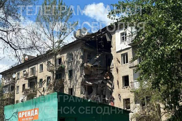 Число пострадавших при ракетном ударе по Луганску увеличилось до 57