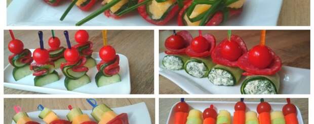 5 быстрых канапе на праздничный стол из огурцов вкусный рецепт с фото пошагово и видео