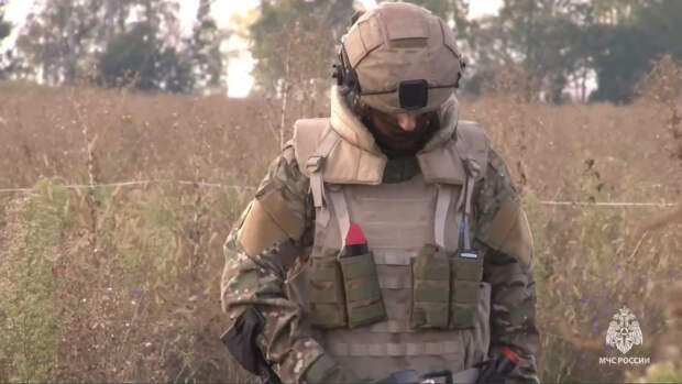 Пиротехники МЧС очистили 562 гектара в приграничье Курской области