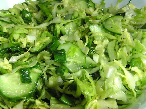 салат из капусты на зиму рецепт приготовления