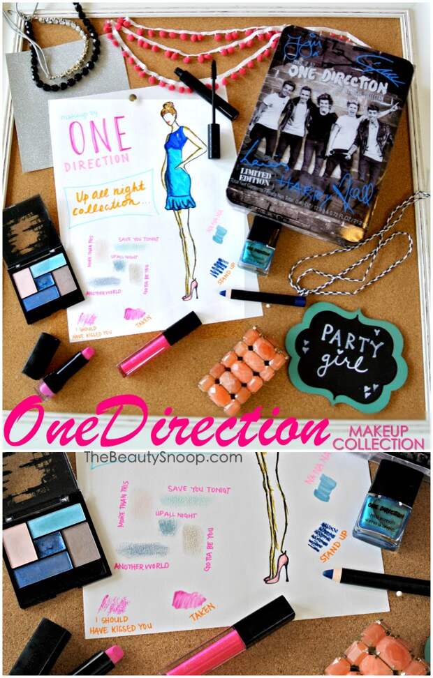 One Direction Makeup Collection, Up All Night makeup by One Direction, One-D Makeup collection