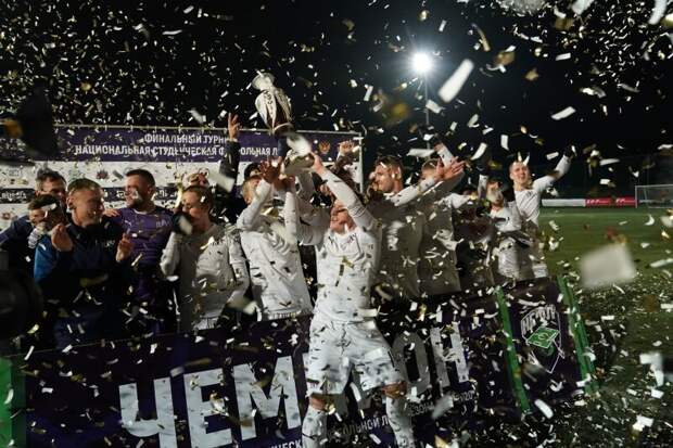 Команда Крыма обошла Ростов, став чемпионом РФ по футболу среди студентов