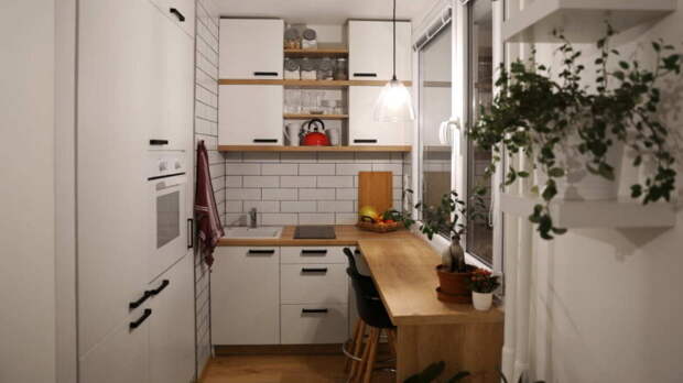 Маленькая кухня: как оптимизировать пространство для уютной атмосферы
