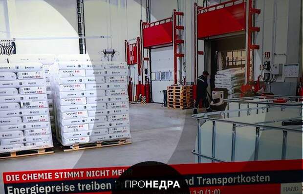 Немецкая химическая отрасль на пороге коллапса из-за энергокризиса