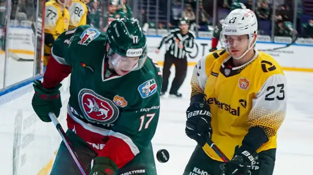 «Ак Барс» уступил «Северстали» в матче КХЛ