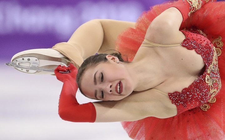 15-летняя российская фигуристка установила мировой рекорд на Олимпиаде олимпиада, рекорд, спорт, фигурное катание