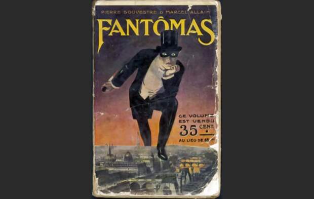 Книга о Фантомасе. Одно из первых изданий