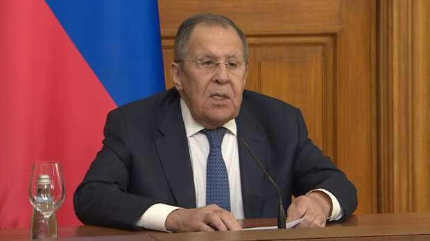 Лавров проводит пресс-конференцию по итогам переговоров с главой МИД Египта