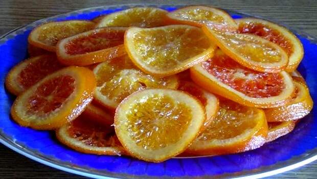 Карамелизированные апельсины
