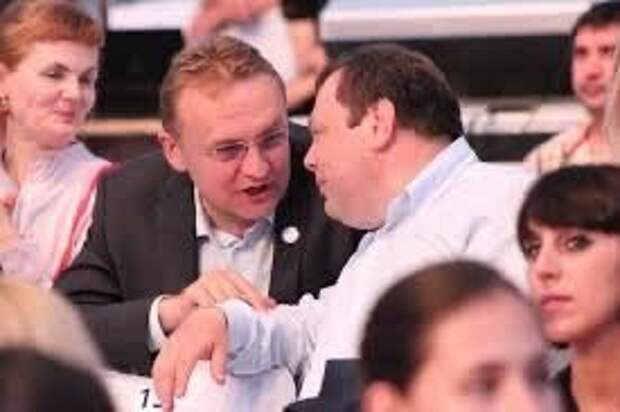 Фридман и мэр Львова Садовой