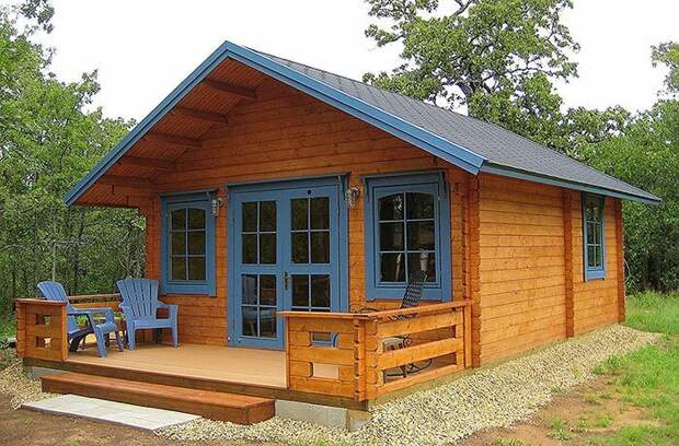 Идеальный летний домик для небольшой семьи (Коттедж Lillevilla Allwood Getaway). | Фото: labuda.blog.